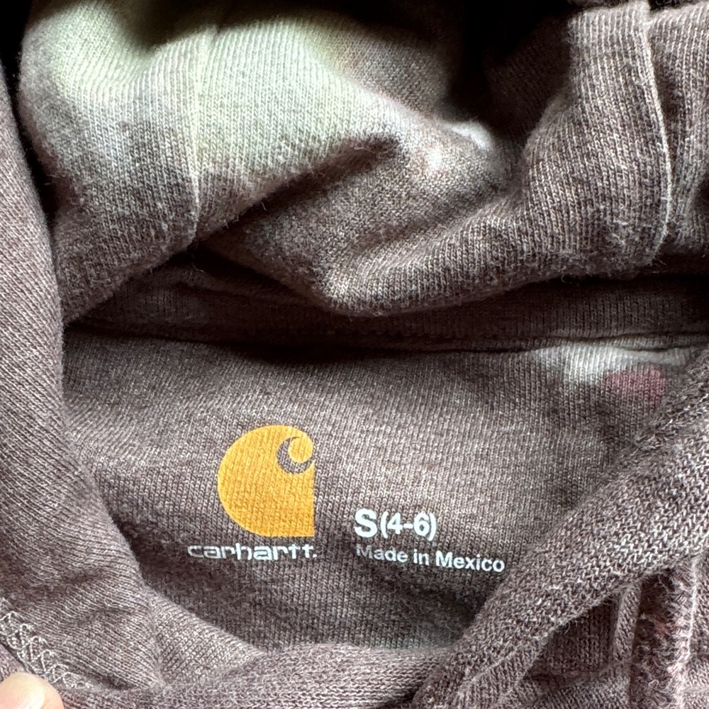 Carhartt Gray Tie-Dye Hoodie - Picture 2 of 5